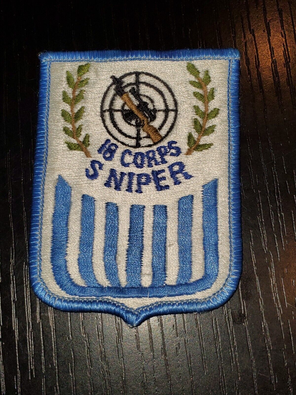 1960s US Army Theater Made 18th Corps UN United Nations Sniper Patch L@@K