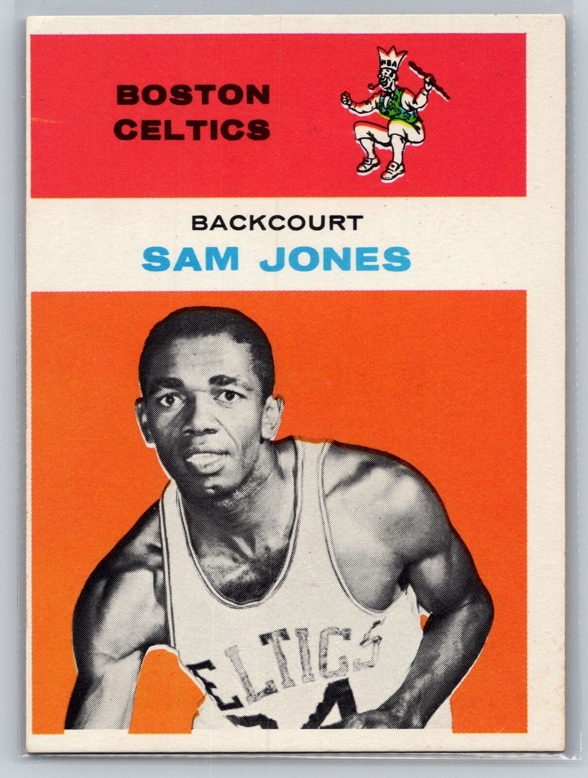 1961-62 Fleer #23 Sam Jones RC