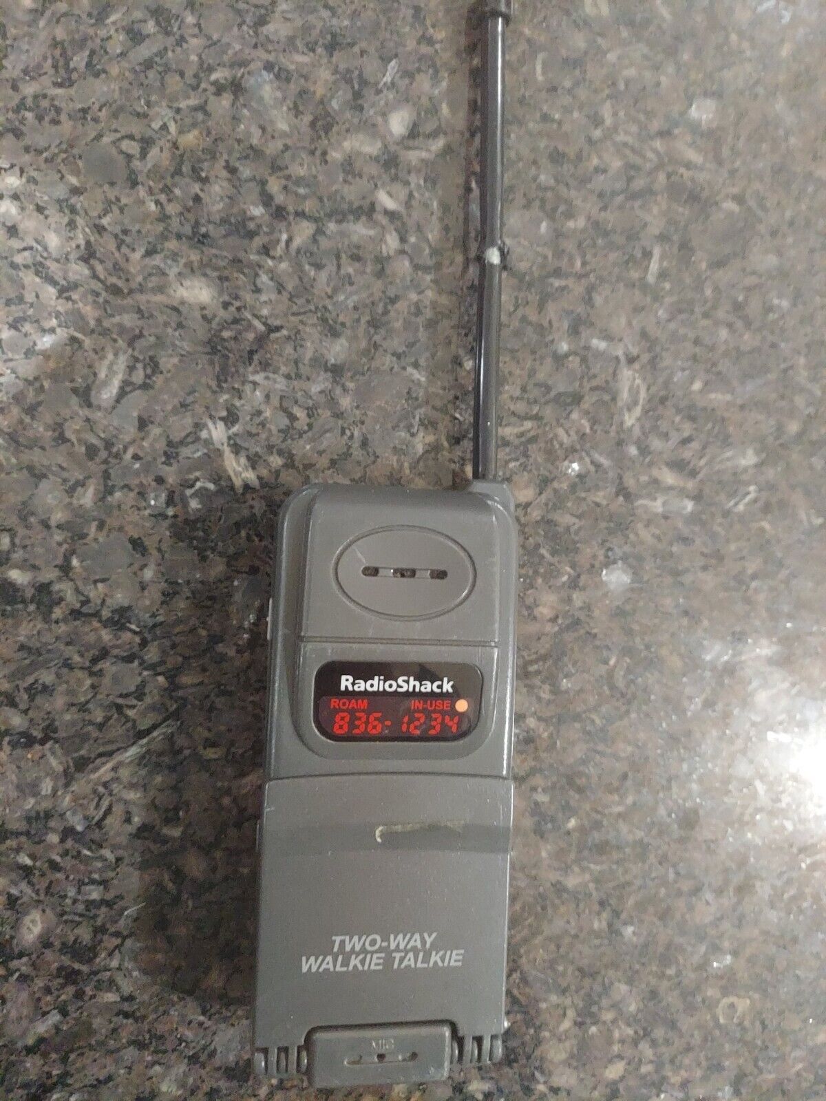 Vintage /Radio Shack Toy Walkie Talkie 1980\'s Tested 
