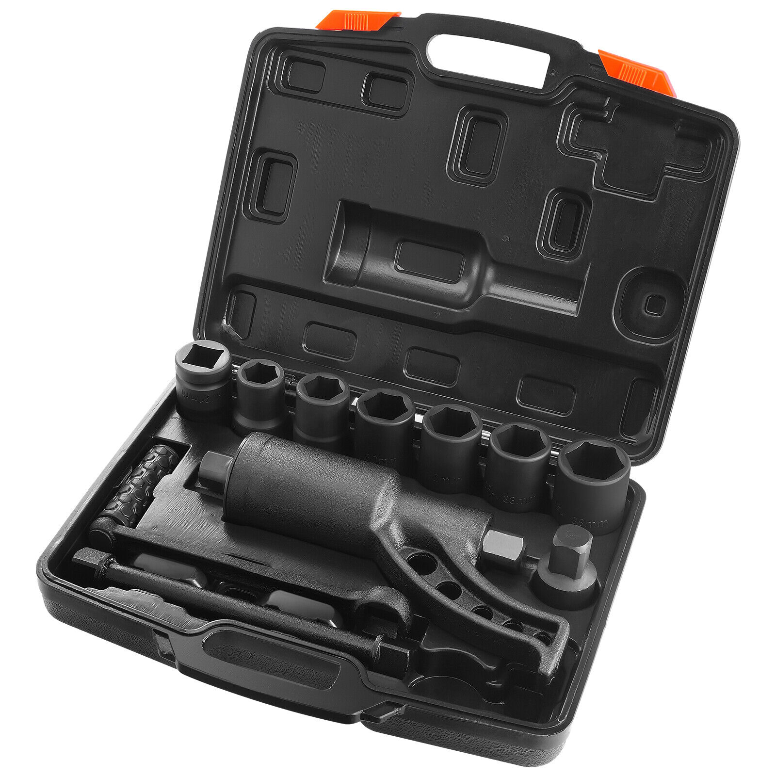 Torque Multiplier Set 1:64 Wrench Lug Nut Labor Saving Lugnuts with 8 Sockets
