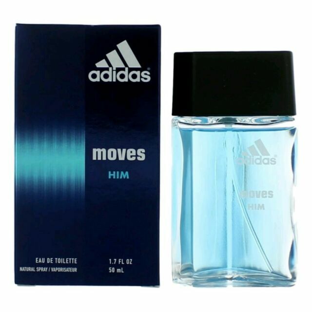 Adidas Moves for Him 1.6 oz EDT Spray for Men NIB 100% AUTHENTIC