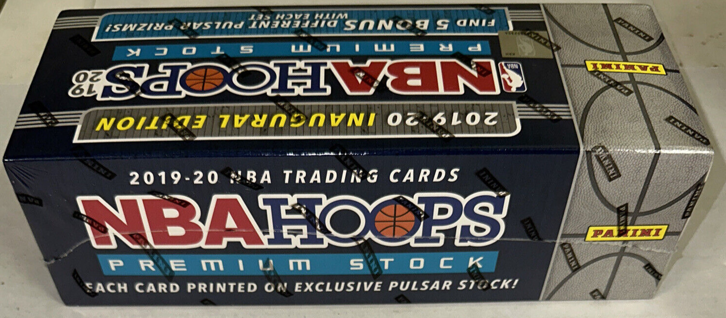2019-20 Panini NBA Hoops Premium Stock Factory Sealed Pulsar Set 5 Bonus Prizms