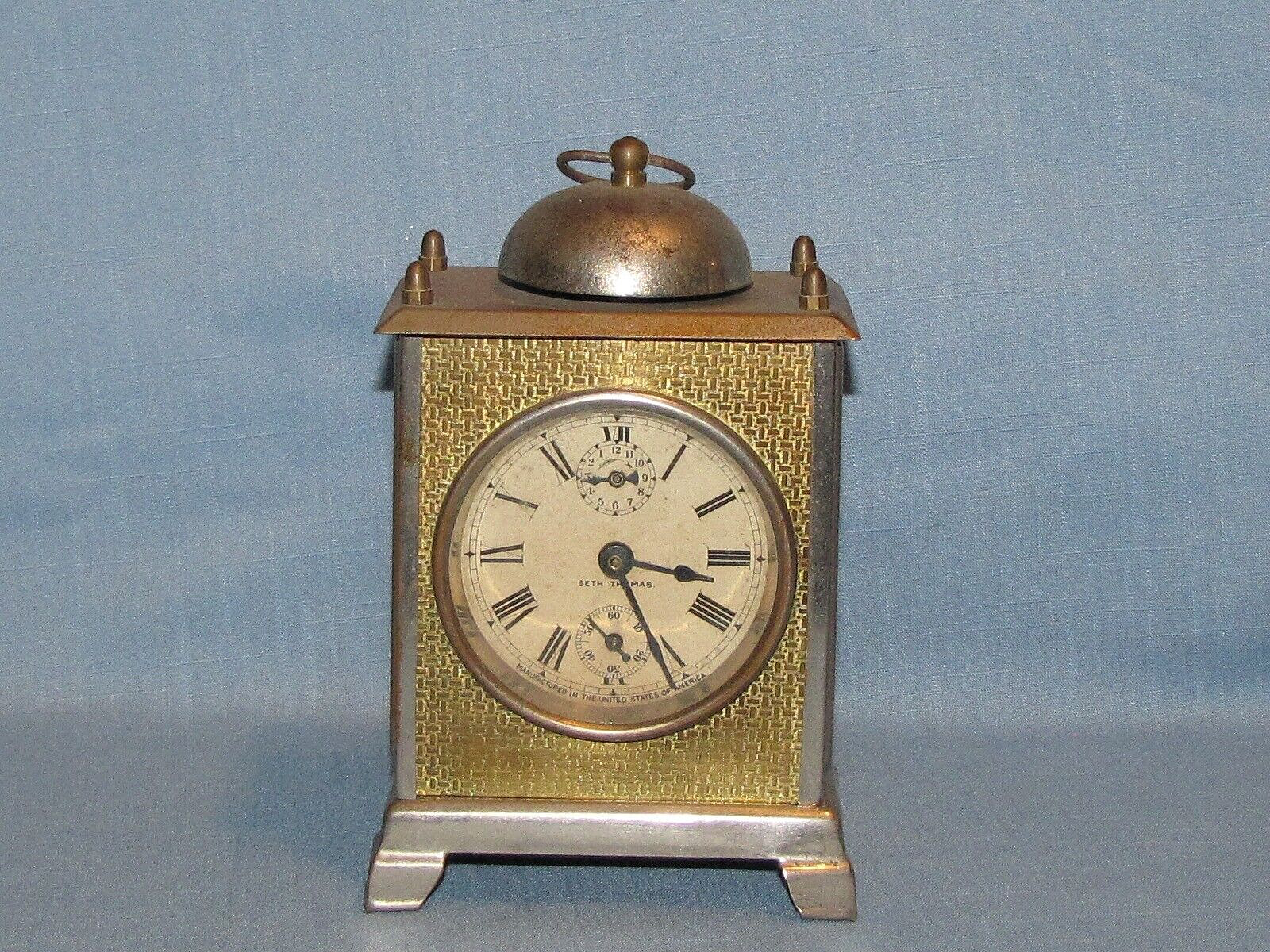 Antique Seth Thomas Alarm Clock
