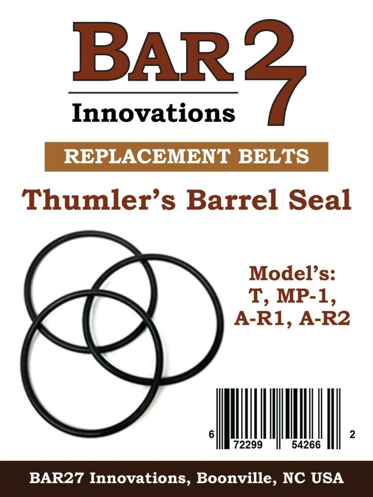 3 PACK R-3 LID RETAINER RINGS For Thumler\'s Tumbler 3lb Barrels T,MP-1,A-R1,A-R2
