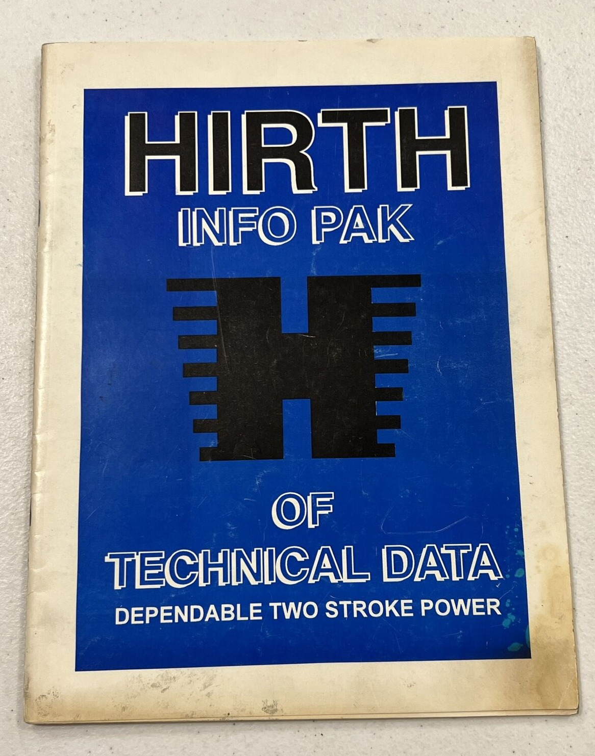 Hirth Info Pak of Technical Data 263 F-263 2703 2704 2705 F-23 F-30