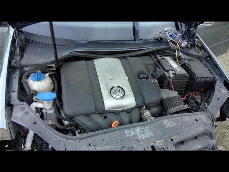 Used Engine Assembly fits: 2008 Volkswagen Rabbit 2.5L VIN F 5th digit