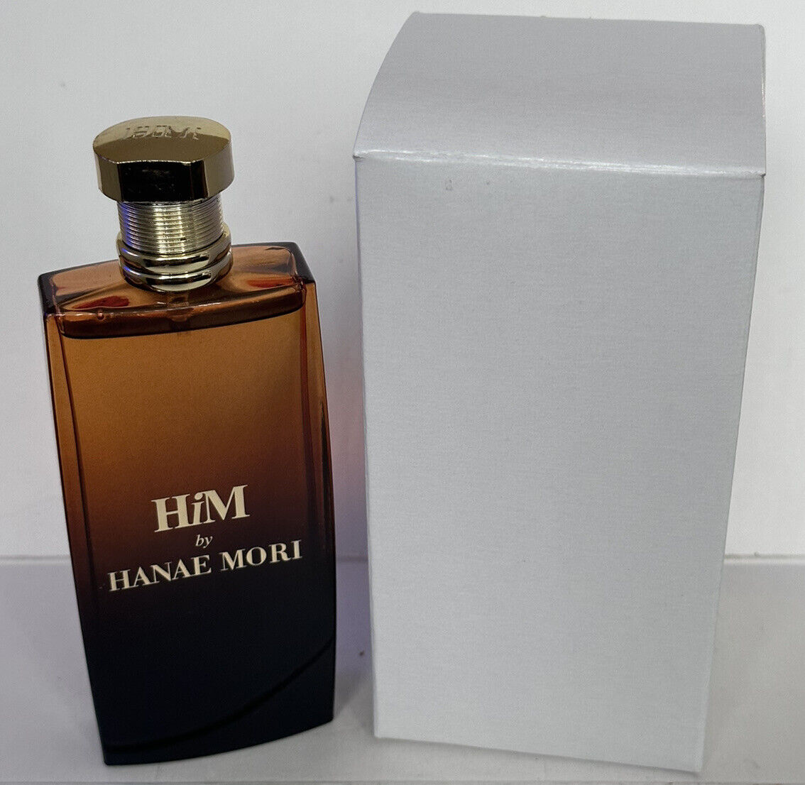 Hanae Mori HIM 3.4oz Eau de Parfum Spray For Men New In White Box RARE W/Cap