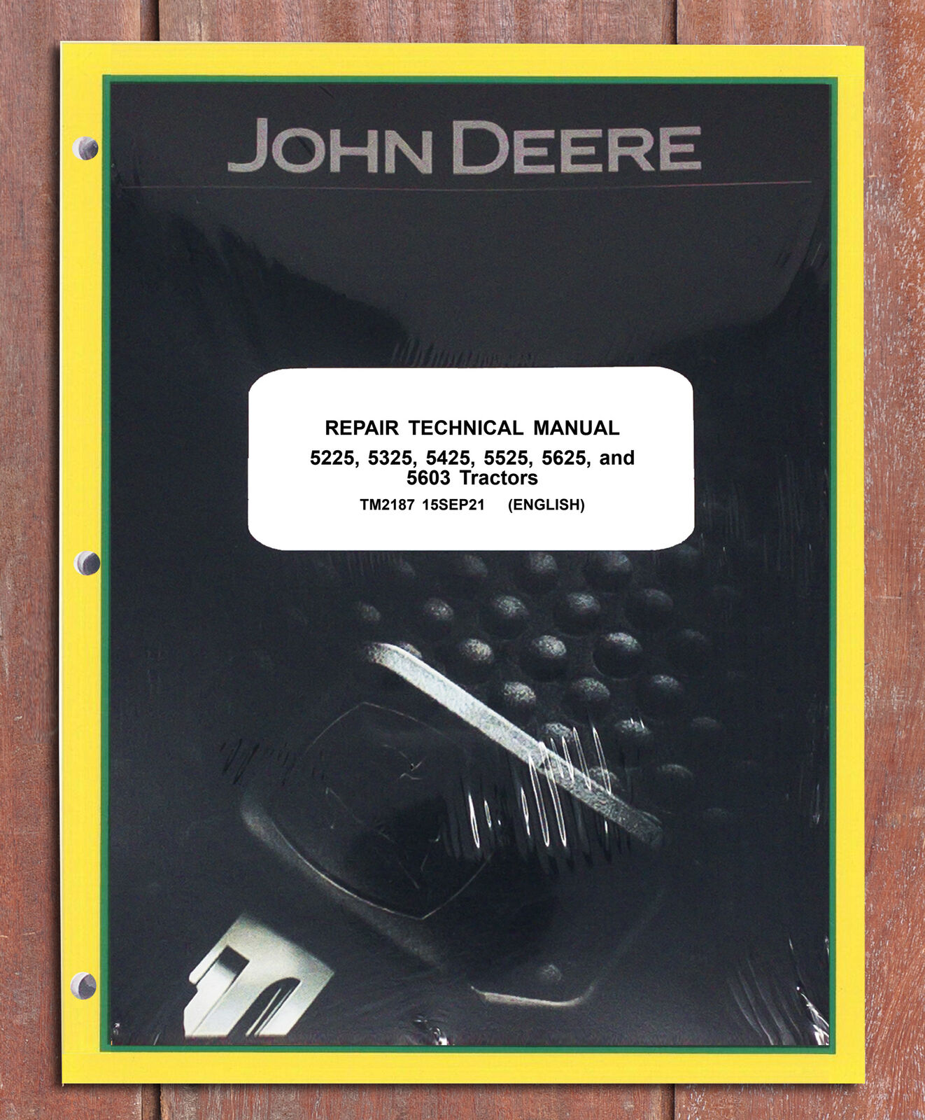 John Deere 5225 5325 5425 5525 5625 5603 Tractor Repair Service Manual - TM2187
