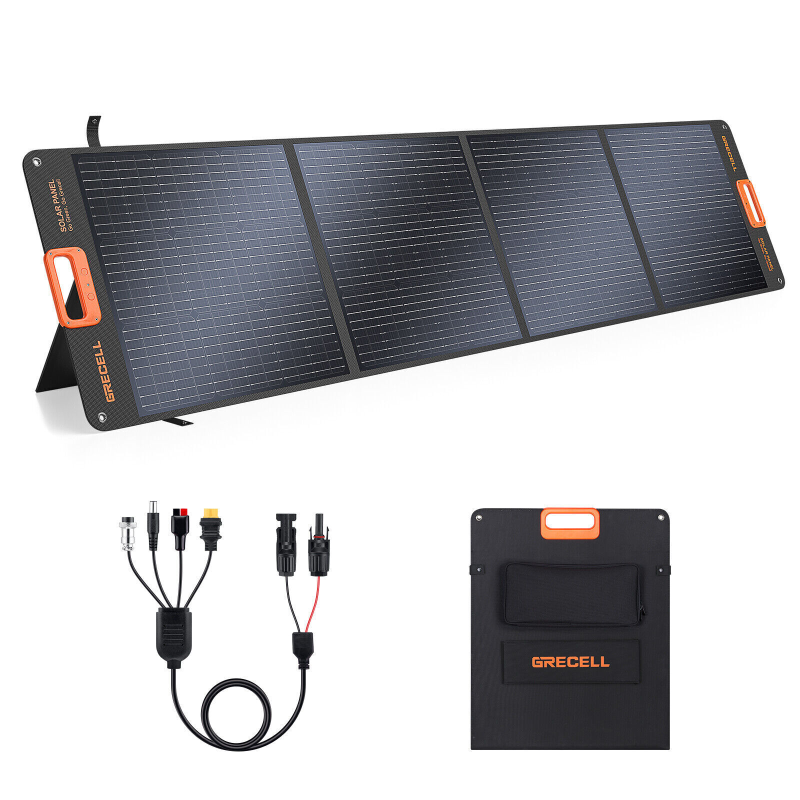 1000W/500W Power Station Generator Backup Battery / Foldable Solar Panel Kit