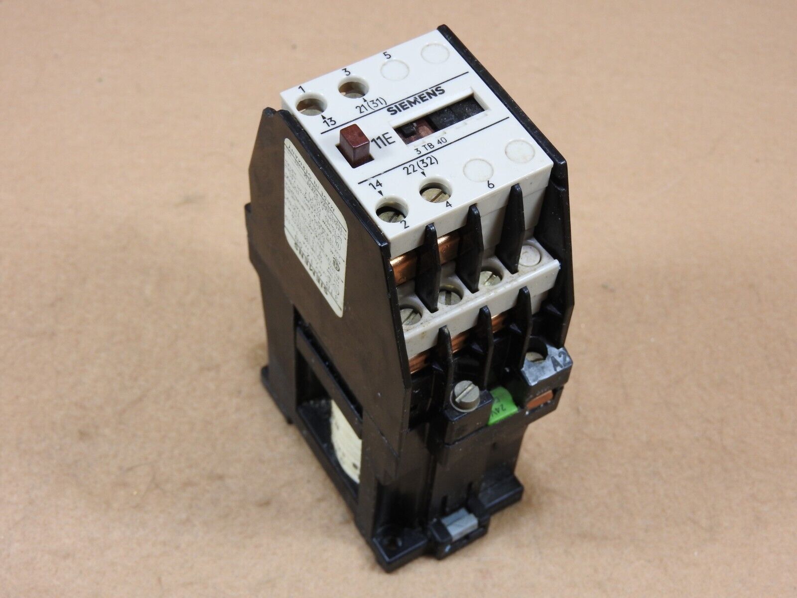 Siemens 3 TB 40 12-0B Contactor - Used