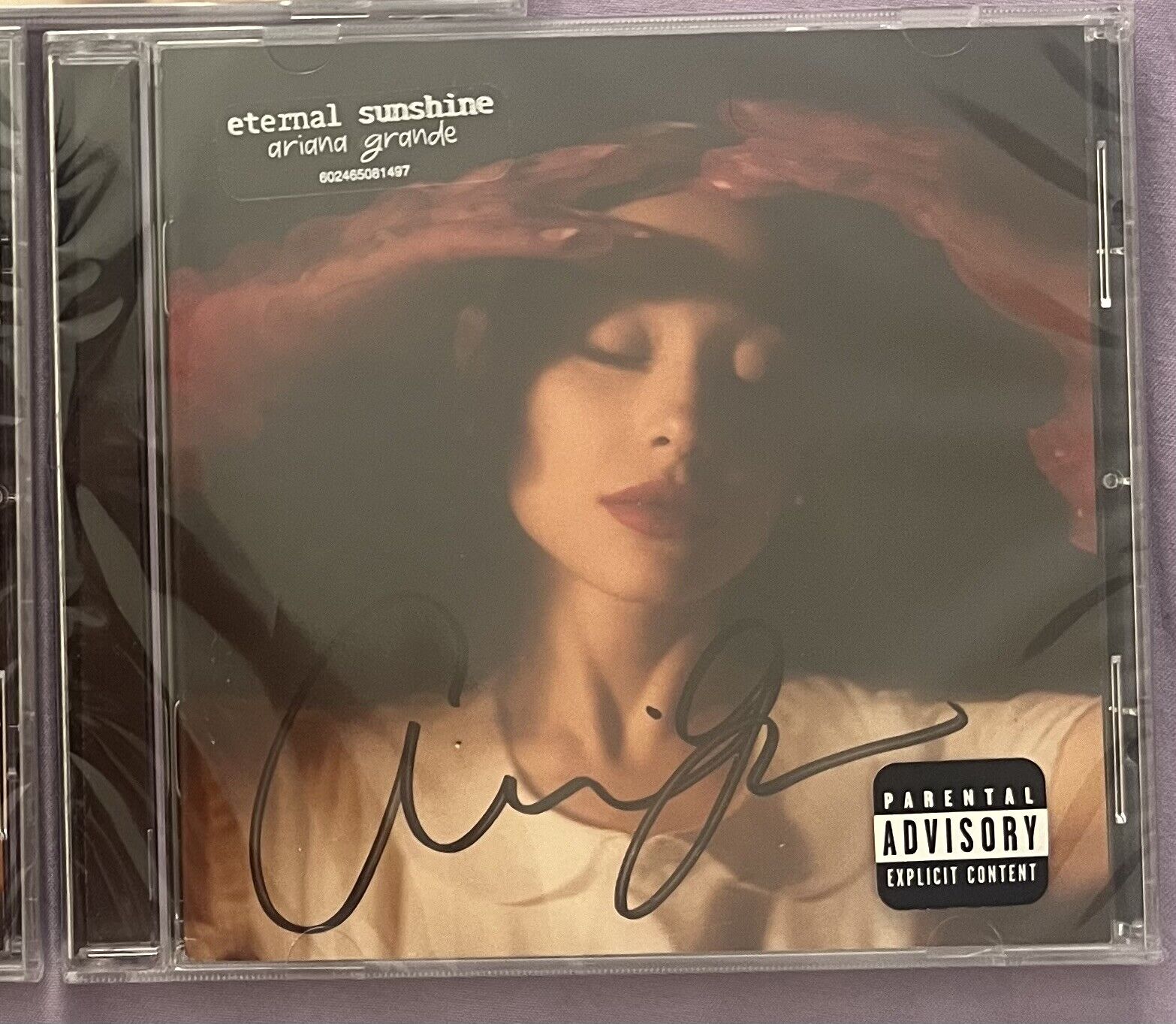 Ariana Grande Eternal Sunshine SIGNED AUTOGRAPHED - NEW/SEALED & ready to ship
