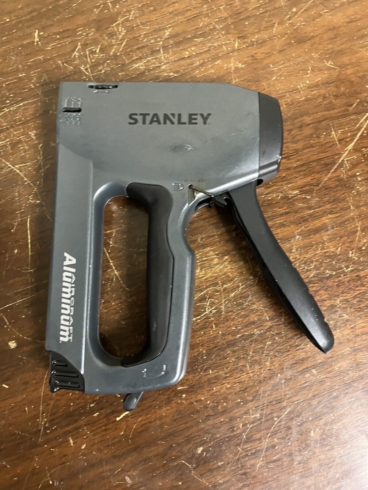 Stanley Aircraft Aluminum Stapler Tool (Model # TR250, MFD # 5008)