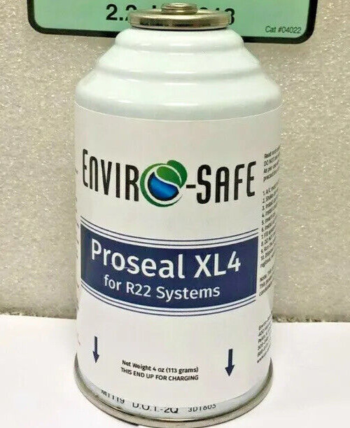 Envirosafe Refrigerant Support Home A/C Proseal XL4, Super Leak Stop 4 oz. Can