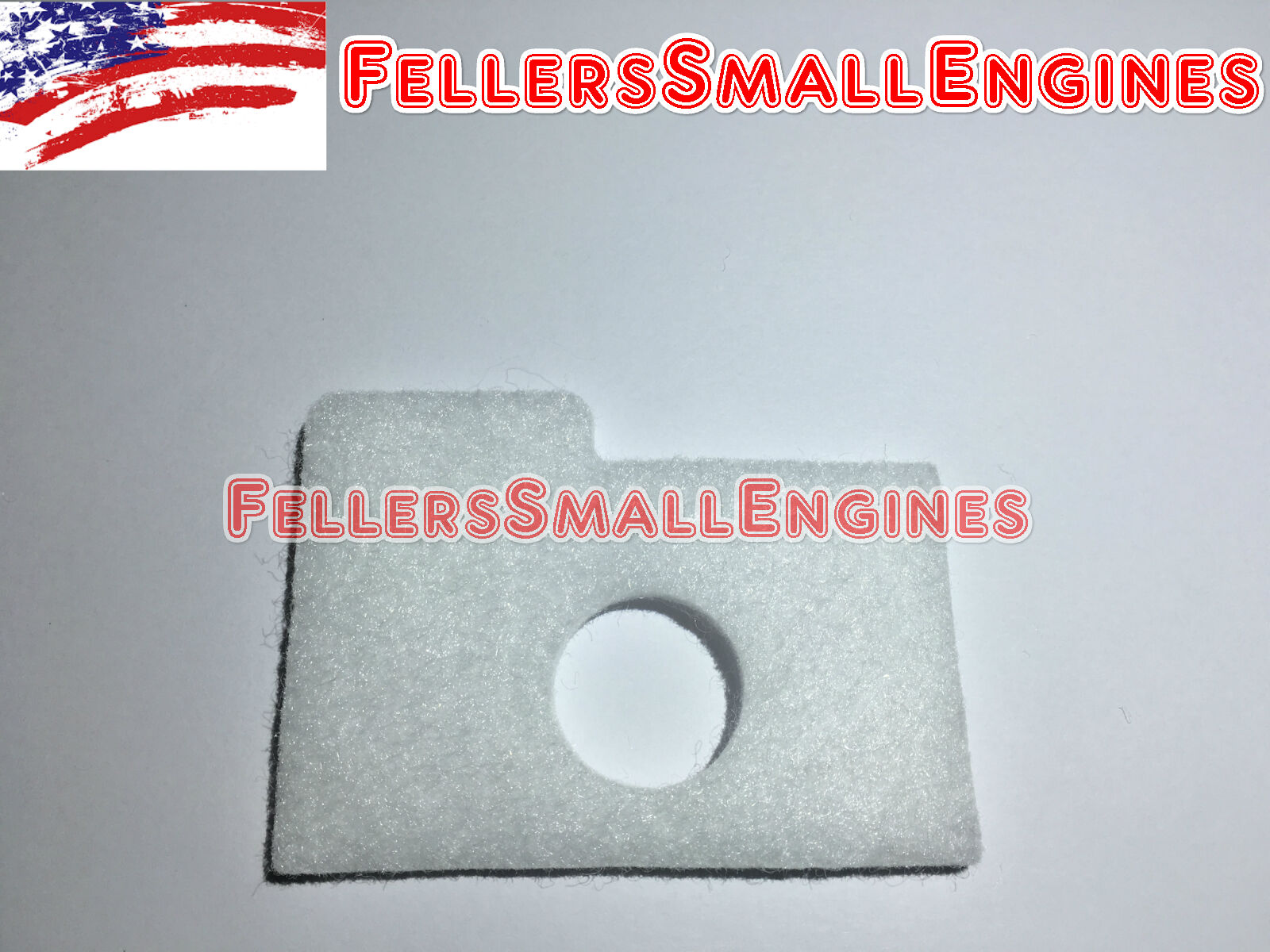 2) WHITE AIR FILTER CLEANER ELEMENT FITS STIHL 017 018 MS170 MS180 CHAINSAW NEW