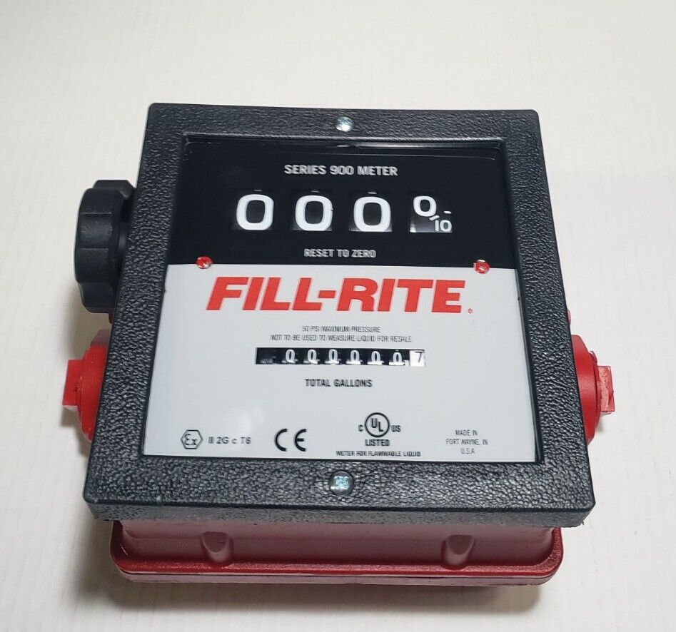 FILL-RITE - 901C1.5 Meter 1-1/2 Fnpt 6-40 Gpm NEW (Other) READ