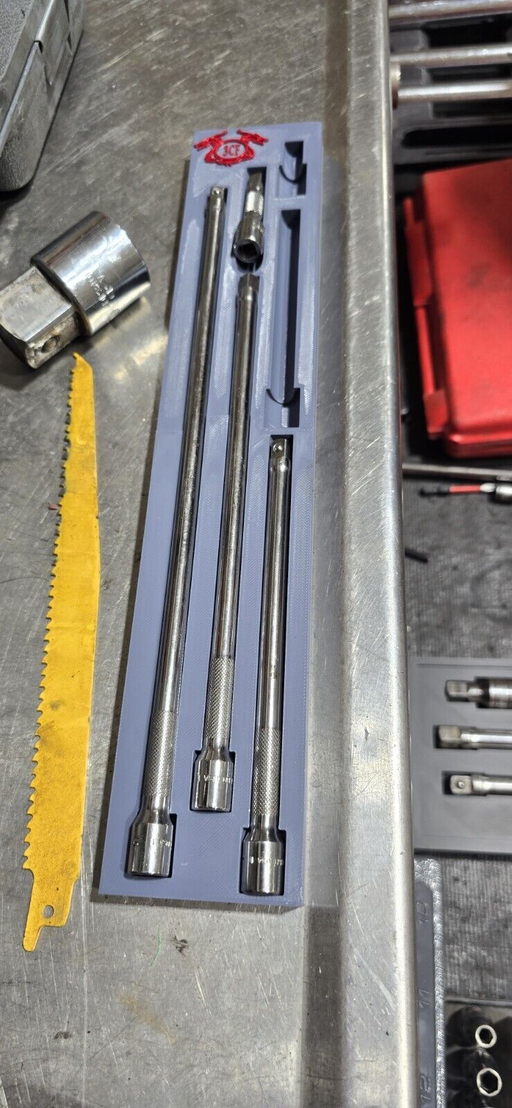 1/4 Snap On Extension Tray