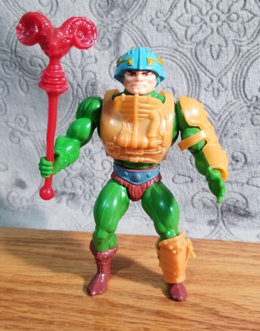Vintage MOTU Man-At-Arms 1981 He-Man Masters of the Universe Near Complete