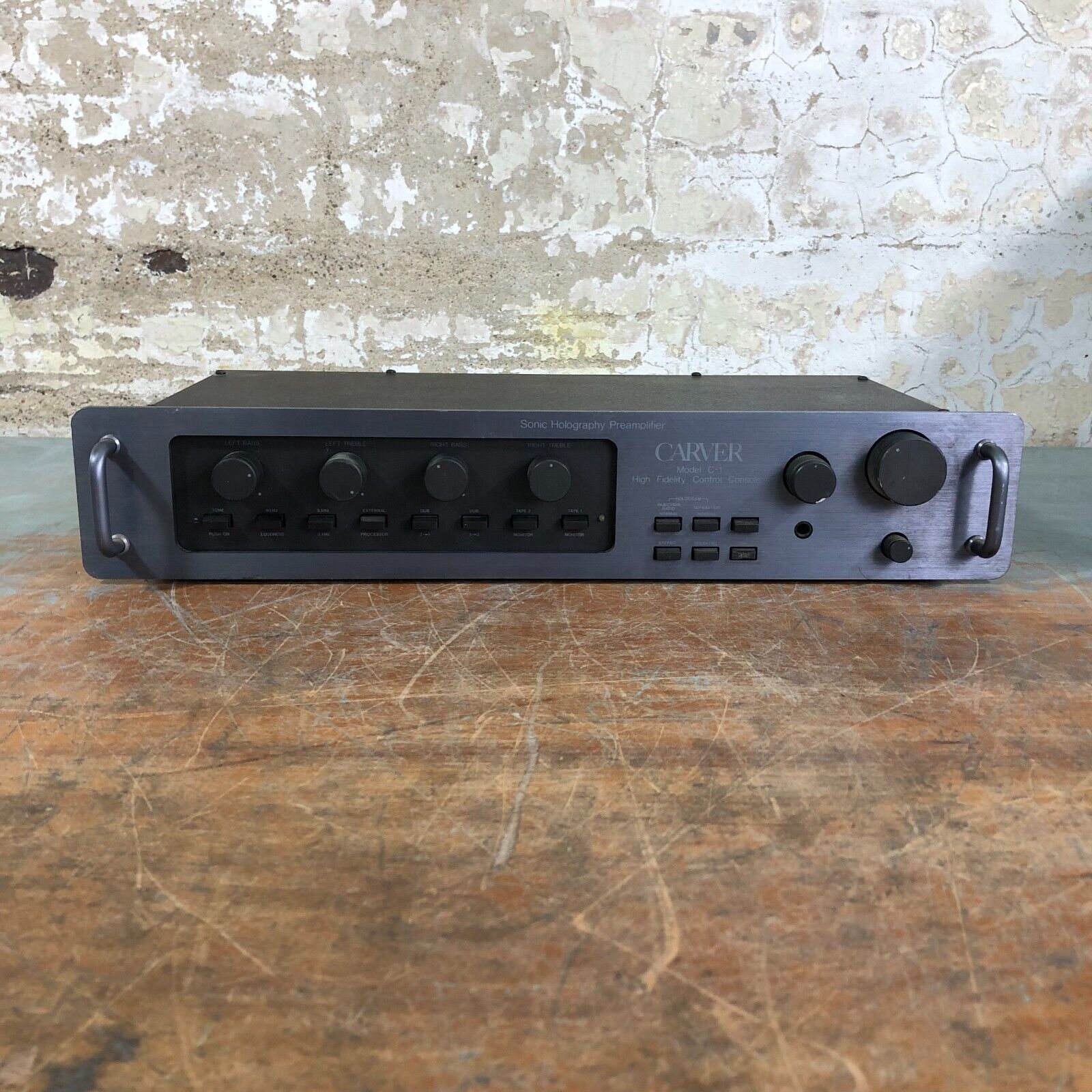 Carver Model C-1 Sonic Holography Preamplifier - Works