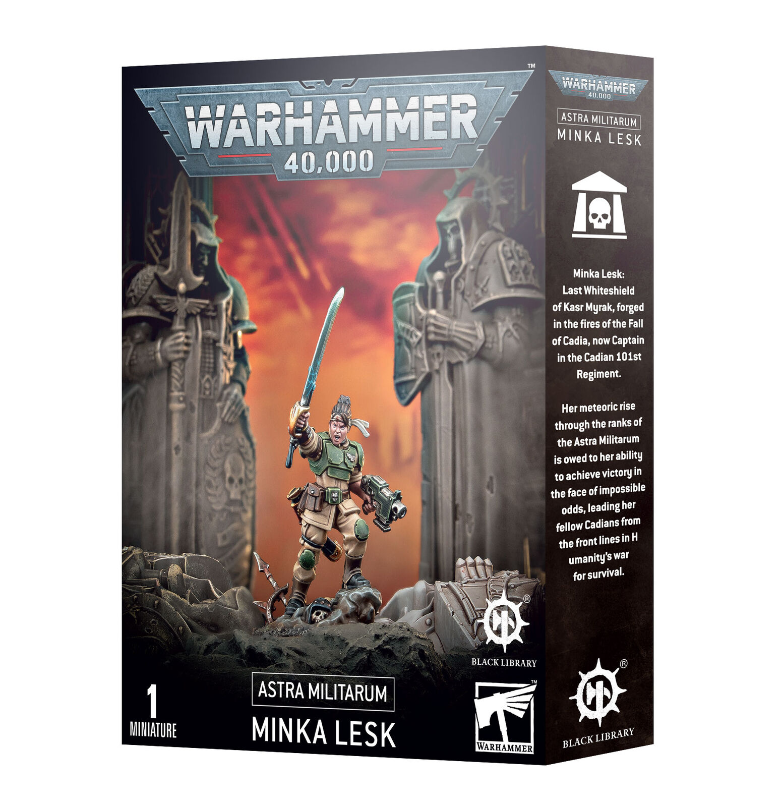 Astra Militarum: Minka Lesk Limited Miniature Warhammer 40K NIB