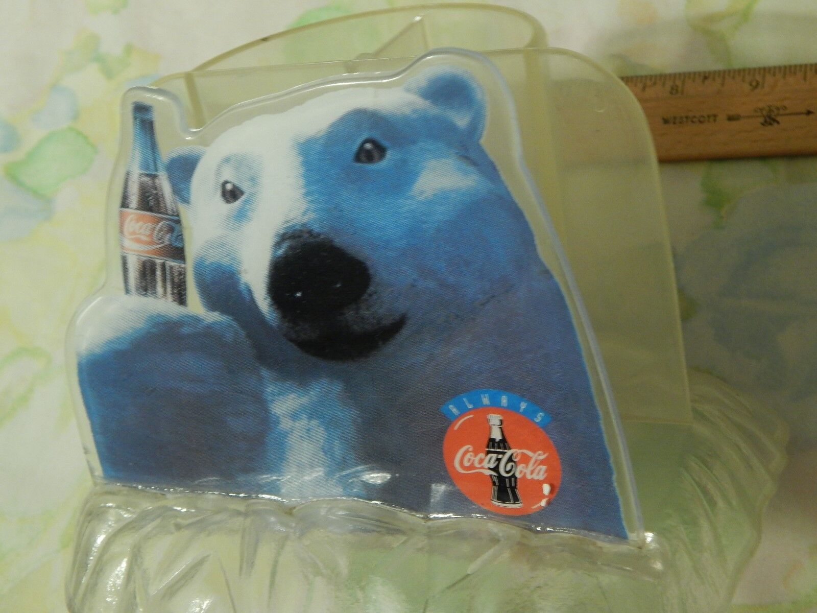(1994) Always Coca-Cola *Napkin/Straw Dispenser* [Holder_Caddie] Polar Bear Ltd