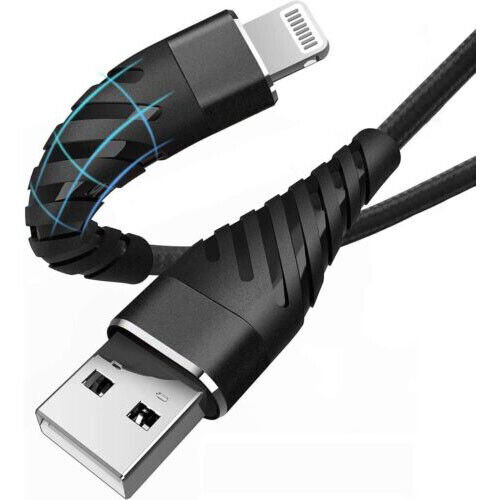 Braided Fast Charger Cable Heavy Duty USB Cord For iPhone 14 13 12 11 X XR 8 lot