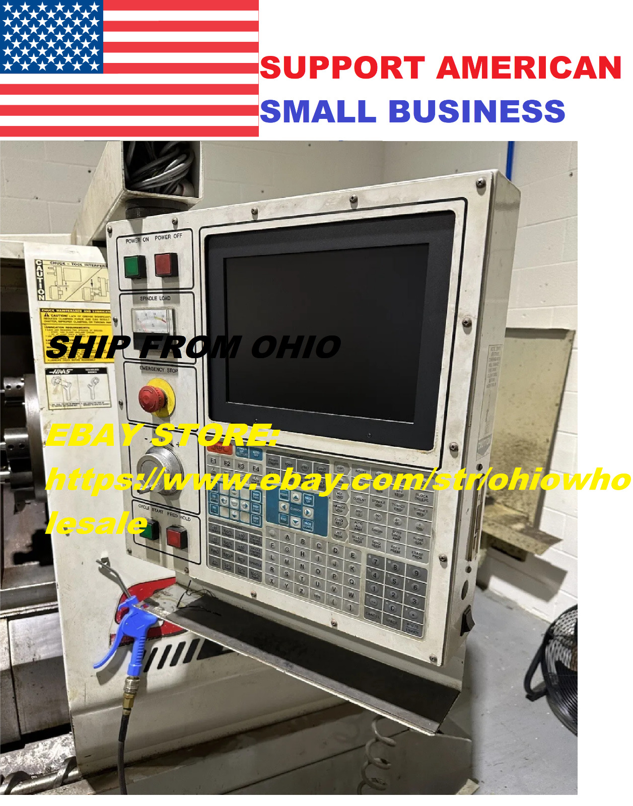 LCD MONITOR for HAAS VF1 VF2 VF3 VL1 VL2 HL1 28HM-NM4 93-5220 93-5222A