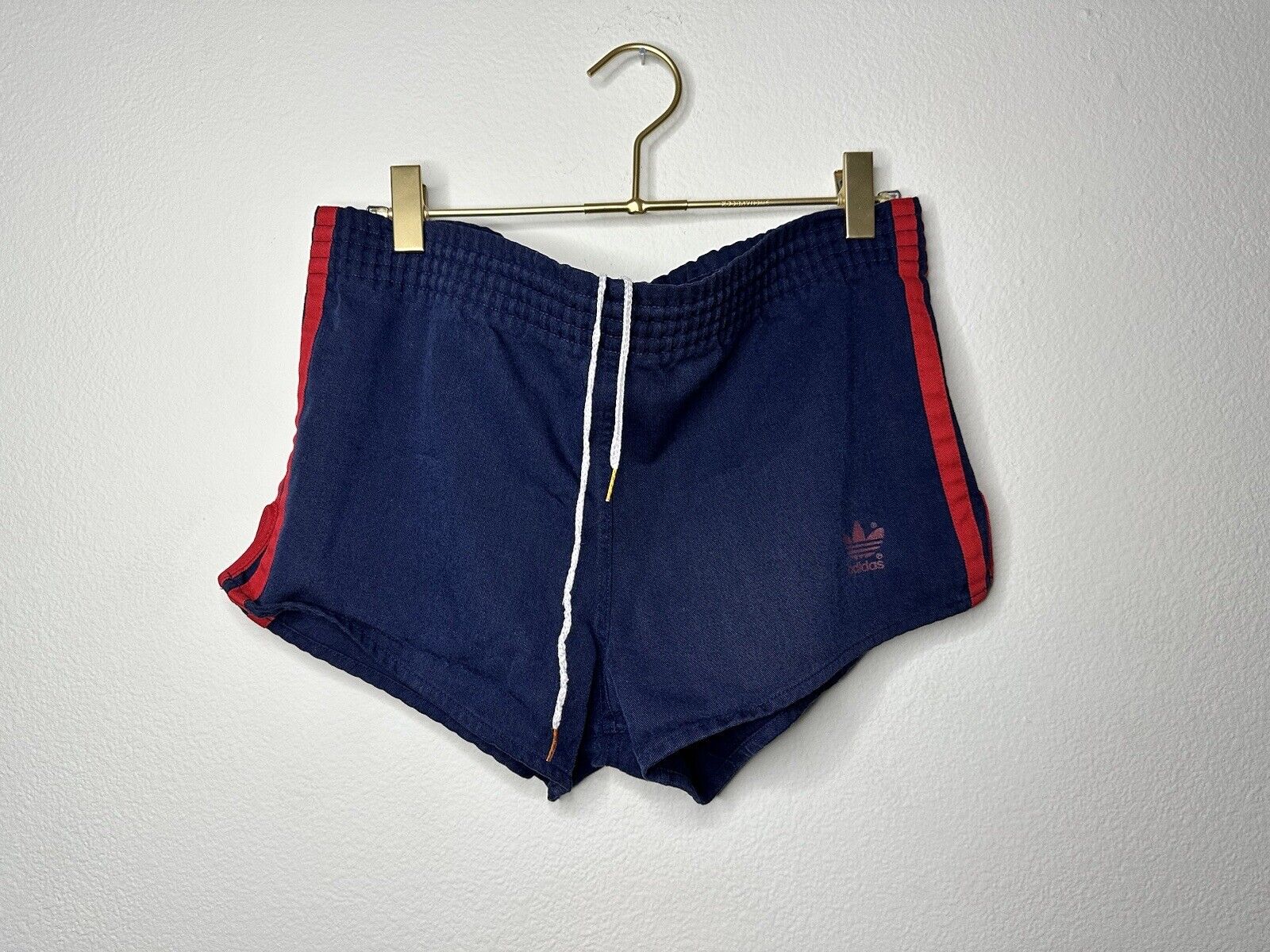 RARE Adidas Vintage 1970/80s Running Shorts Lined Mens Size (28-30) Sprinter