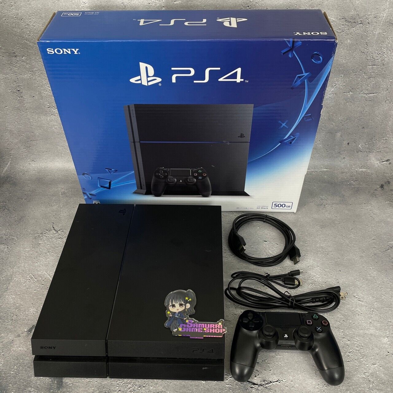 PS4 PlayStation 4 Sony Original Slim Pro 500GB 1TB 2TB Console Black or White JP