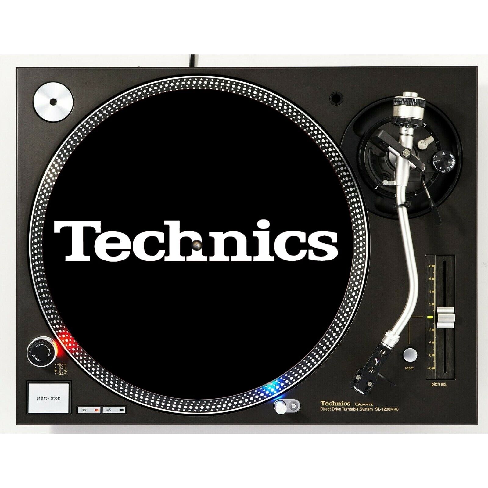 DJ Classic Technics Slipmat Turntable Slip Mat 12\