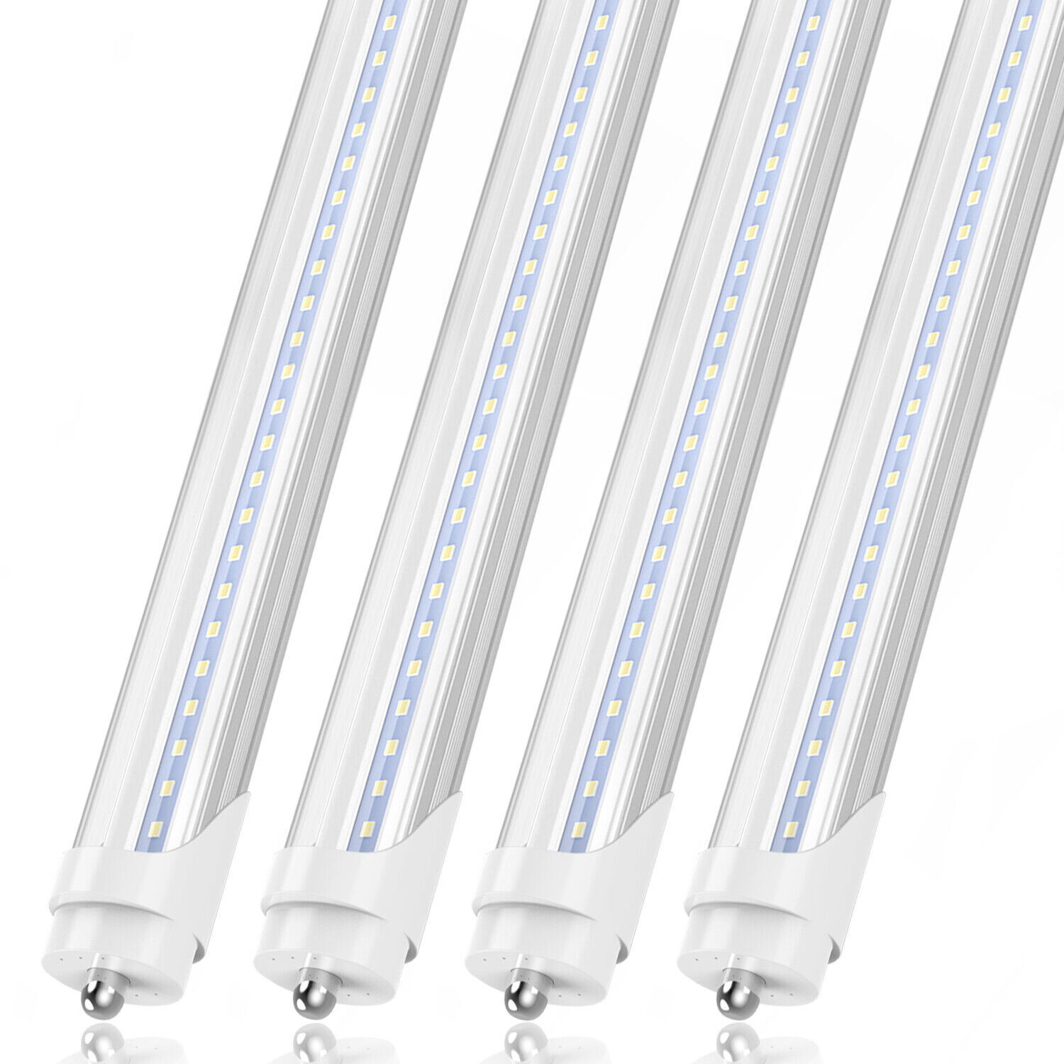 T8 8FT LED Shop Light Bulbs 45W 72W FA8 Single Pin 120W 8 Foot LED Tube Lights