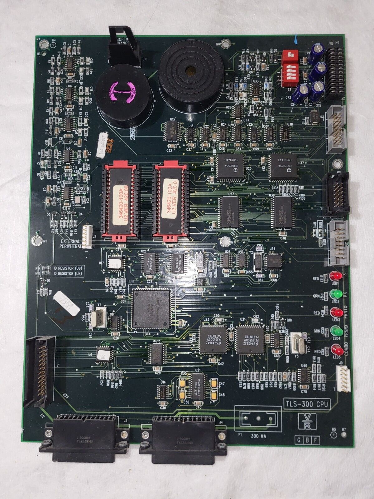 Veeder-Root/Gilbarco 330728-001 CPU Board (TLS-300, 300I, 300C) W/Software