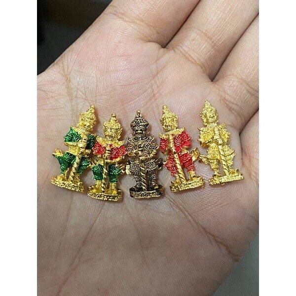 x5 Tao Wessuwan Thai Amulet Statue Rich Money  Magic Power Protect Bad Luck
