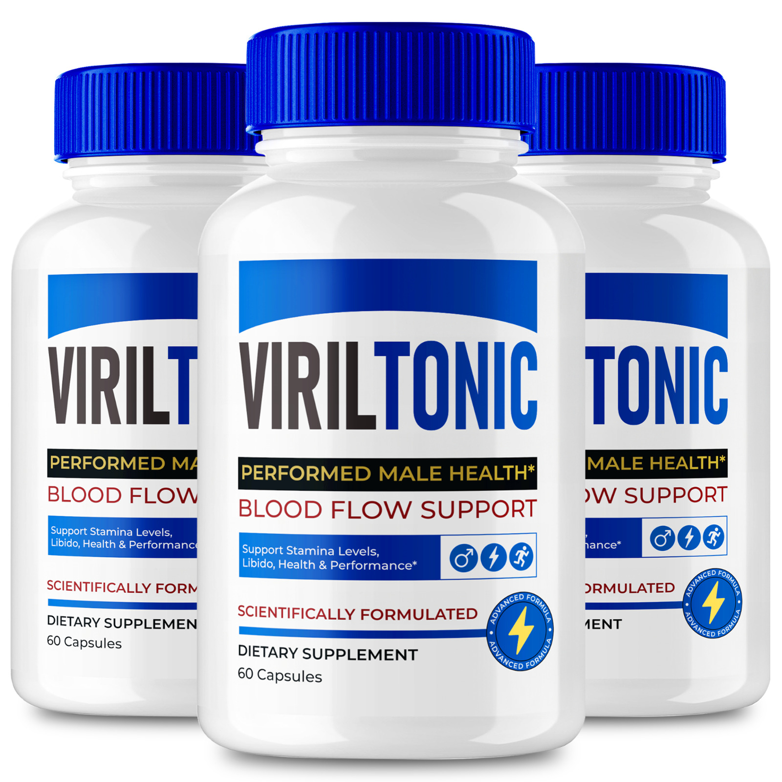 Viriltonic Capsules Men Dietary Supplement - 3 Pack