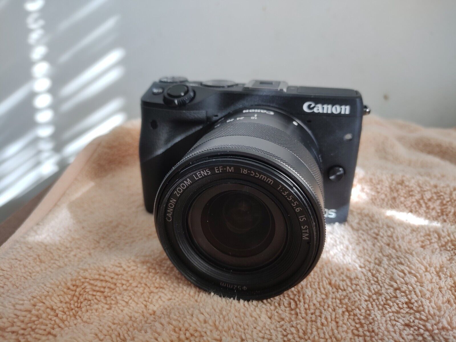 Canon EOS M3 24.2 MP Mirrorless Camera with 18-55mm Lens