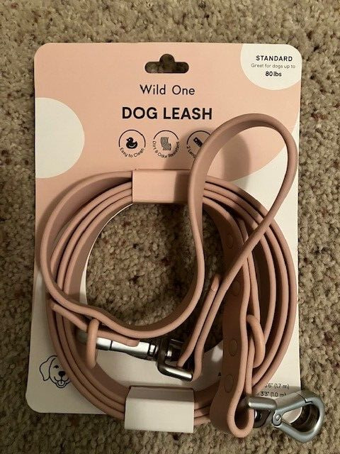Wild One Dog Leash - Pink - Standard