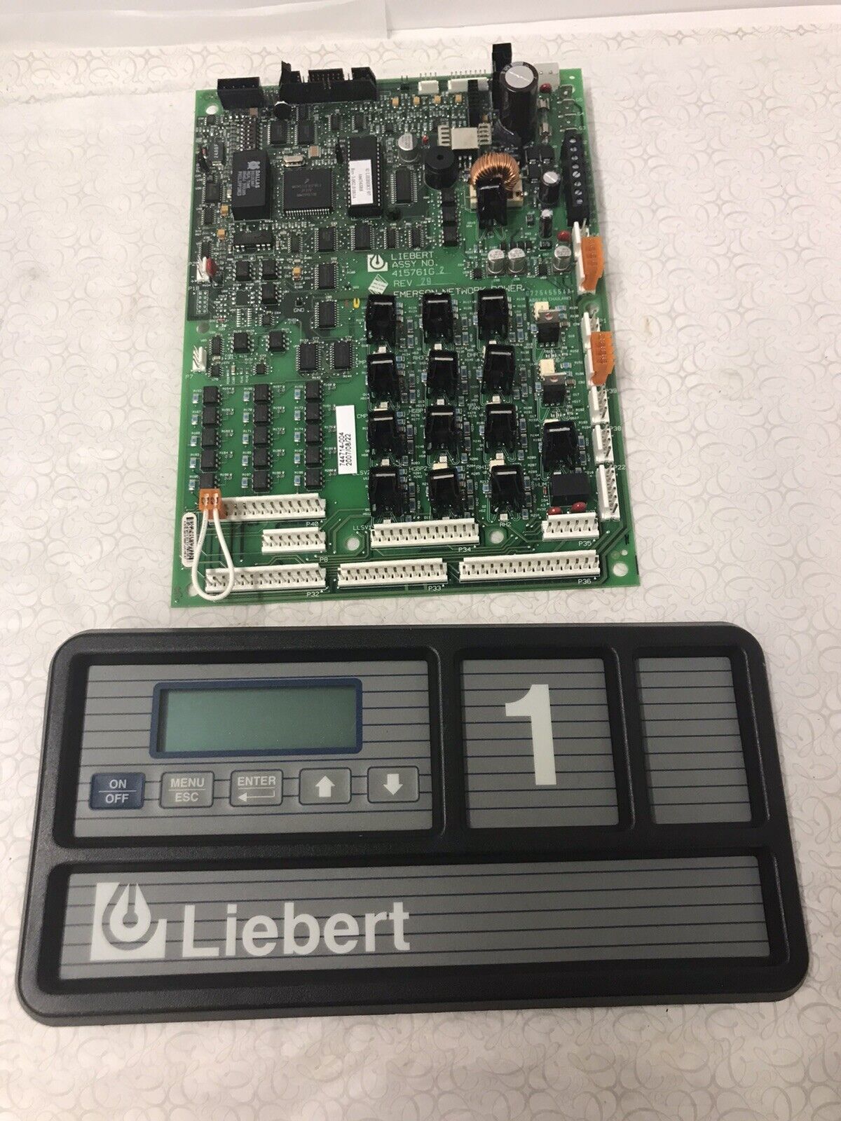 Liebert 415761G-2 R29 Advanced Microprocessor Control & Display Panel 166819G1