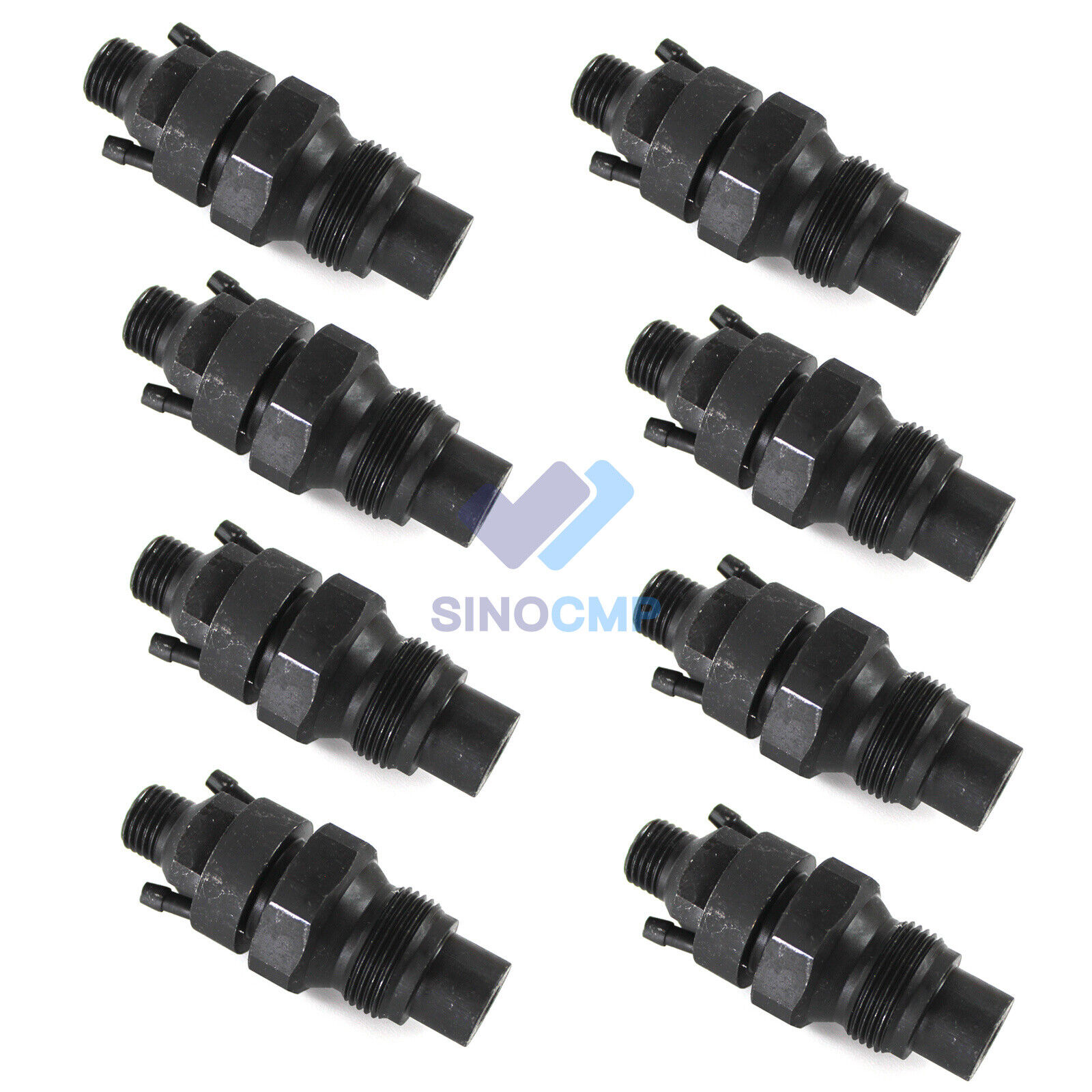 8PCS 6.5L Turbo Diesel Marine Injectors For GM Chevy 92-05 0432217255 1040166