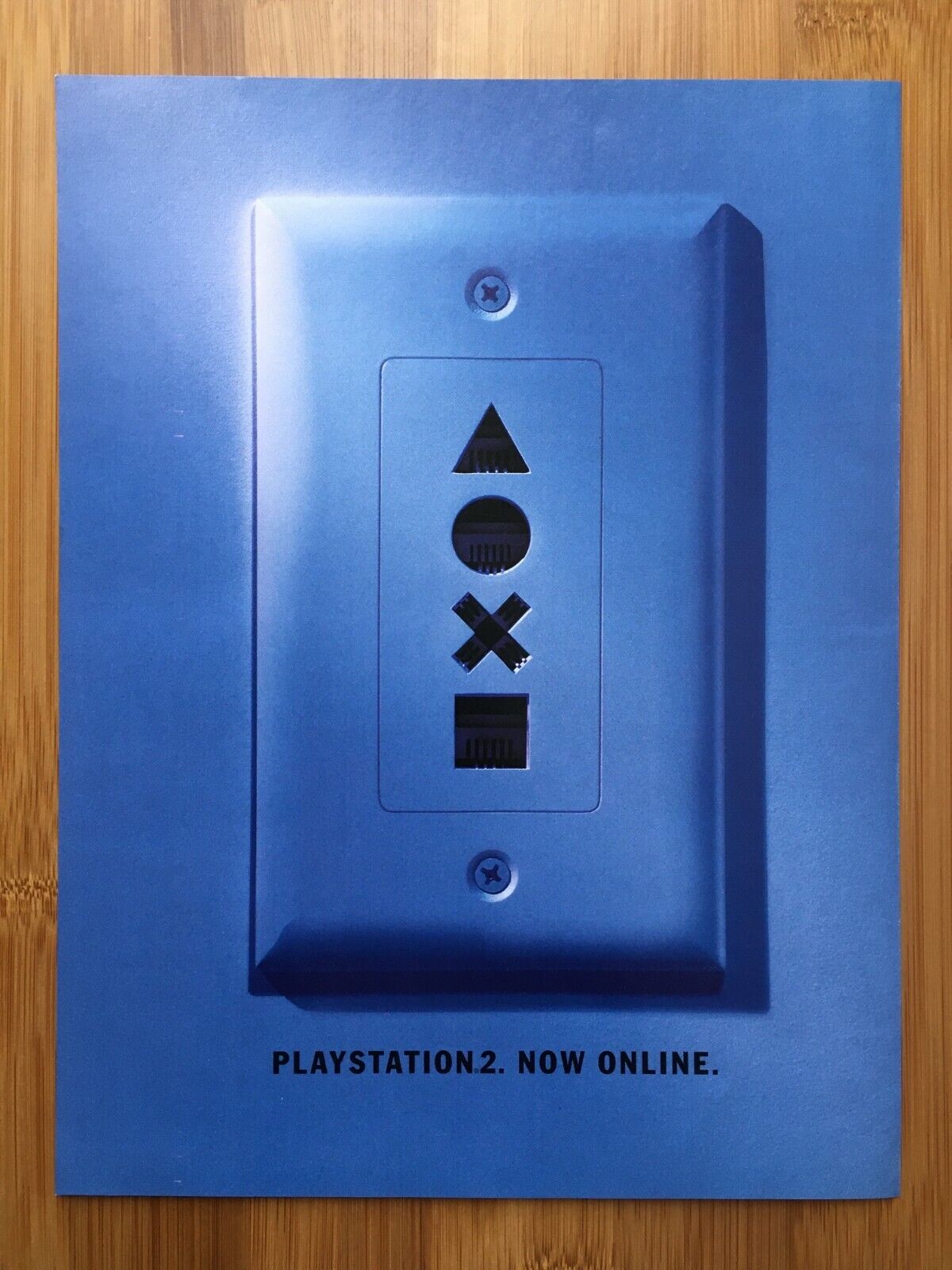 2002 Playstation 2 Online Vintage Print Ad/Poster Official PS2 System Promo Art