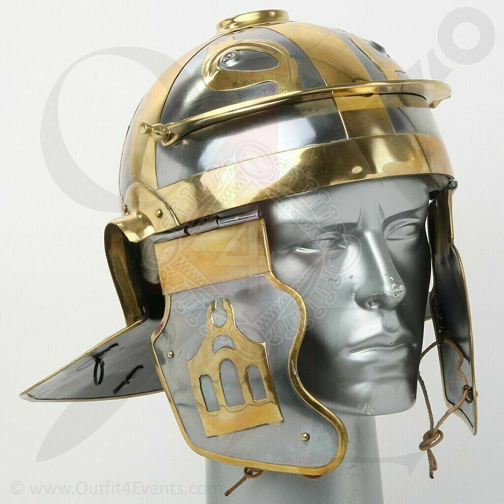 Medieval Roman Imperial Italic helmet 2nd century Armor Costume NEW