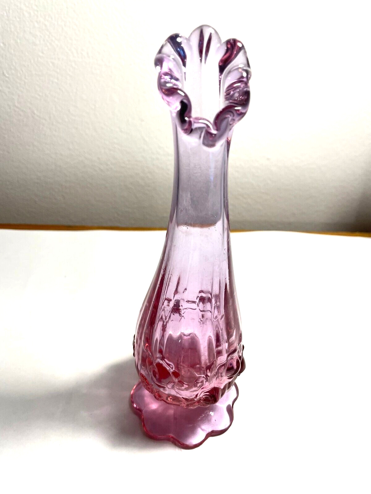 Fenton Pink/Purple Glass 8\