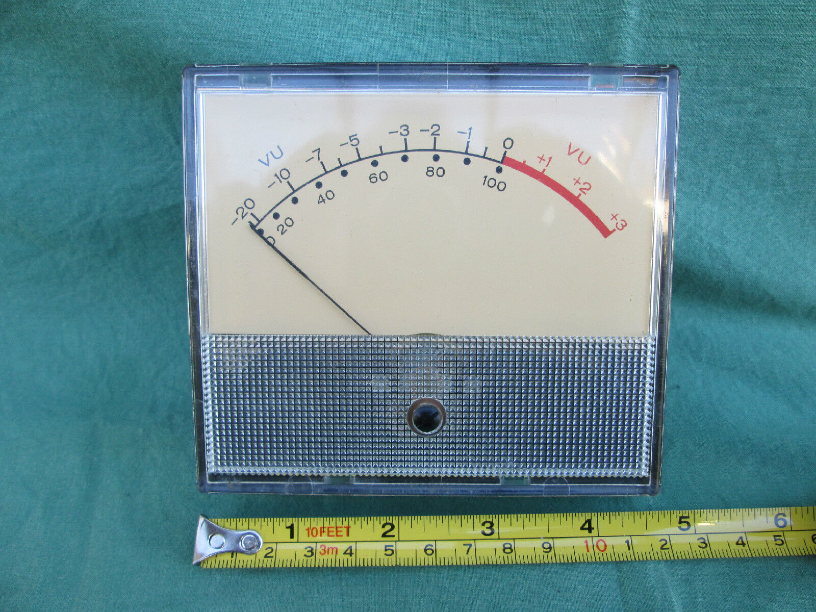 NOS spare Weston model 1942 254133 CH-A  VU meter made in USA