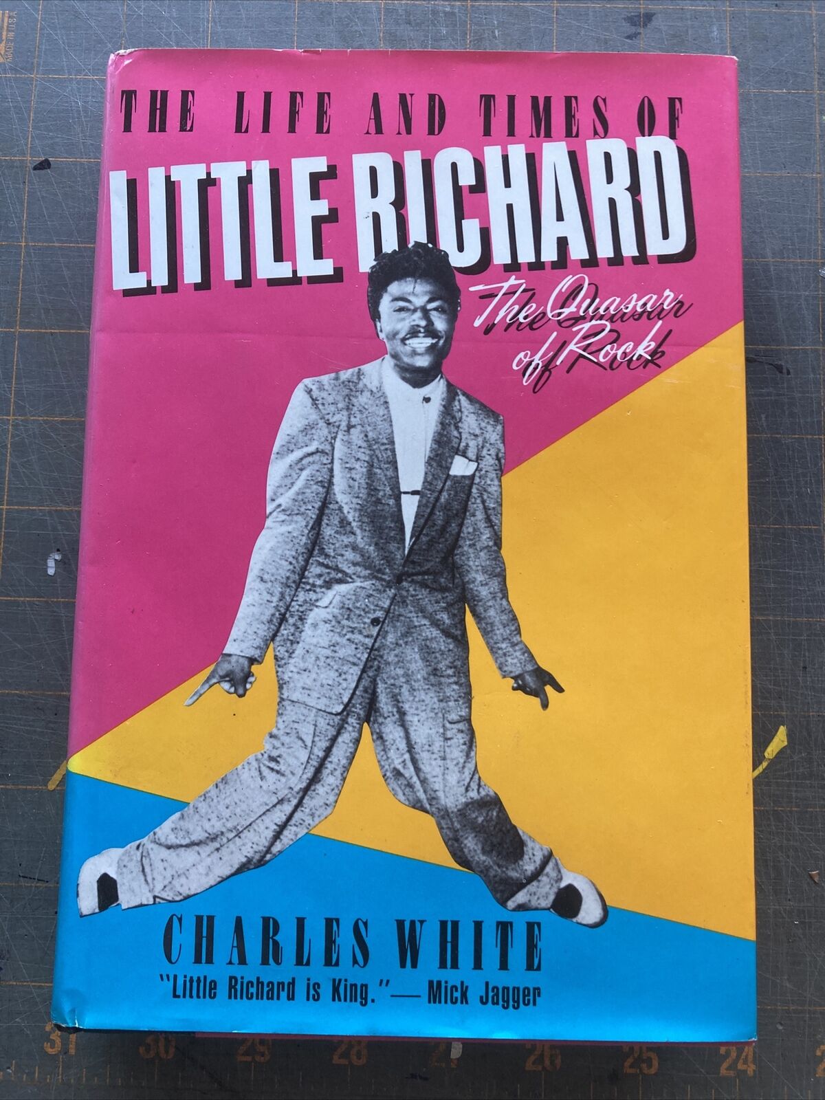 THE LIFE AND TIMES OF LITTLE RICHARD Charles White 1984 HCDJ 1st Ed Harmony Book