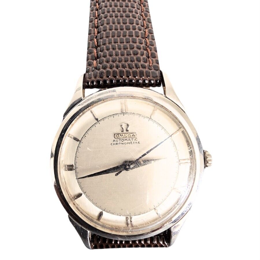 Omega Rare 1950\'s Automatic Chronometre Men\'s Watch 352 RG,35mm.Works As Designe
