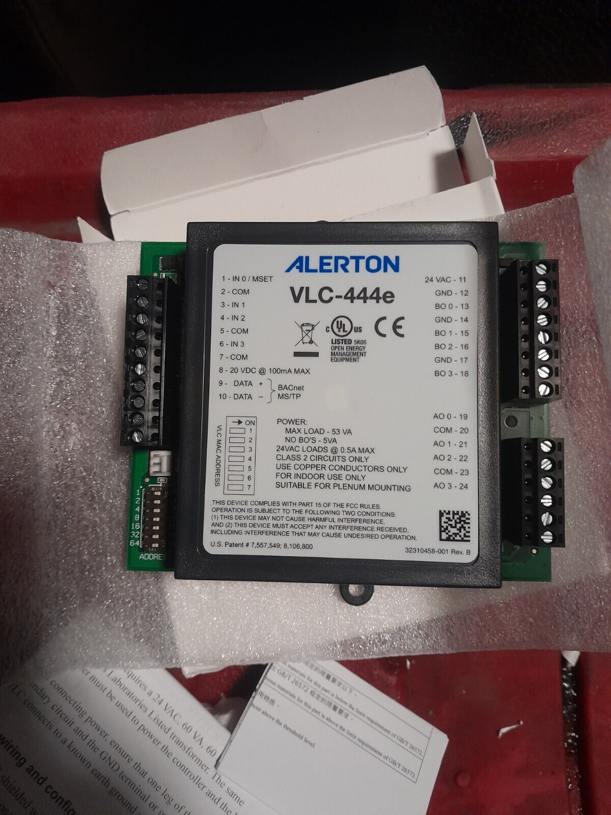 Alerton VLC-444E