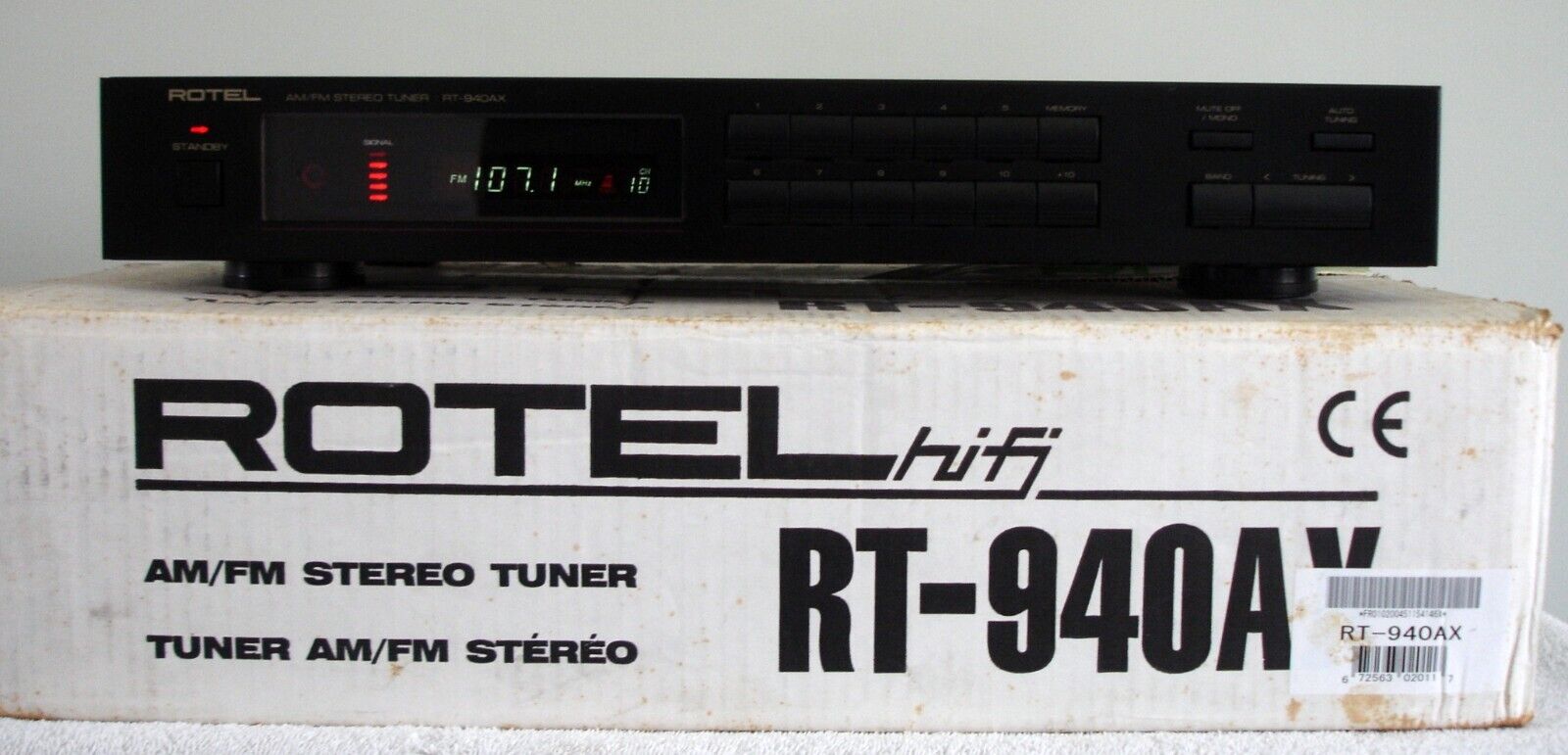 Rotel RT940AX with all original box, packing, remote and  accessories