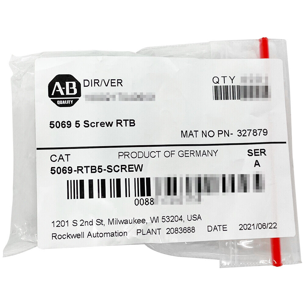 Allen-Bradley 5069-RTB5-SCREW New Factory Sealed AB 5069-RTB5-SCREW
