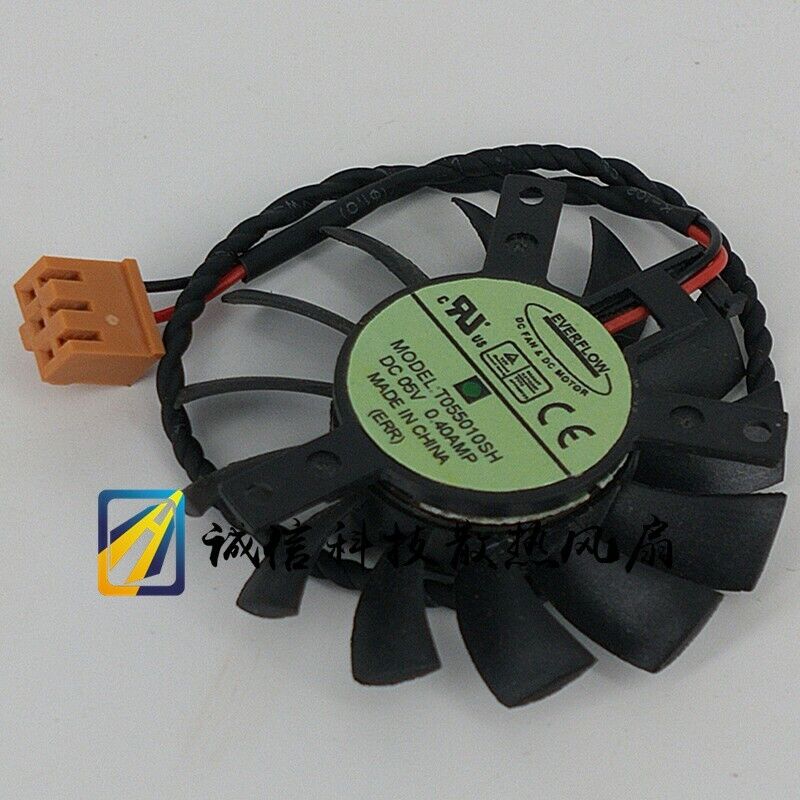 Qty:1pc T055010SH 5V 0.40A 45mm 27*35*35MM graphics card fan 