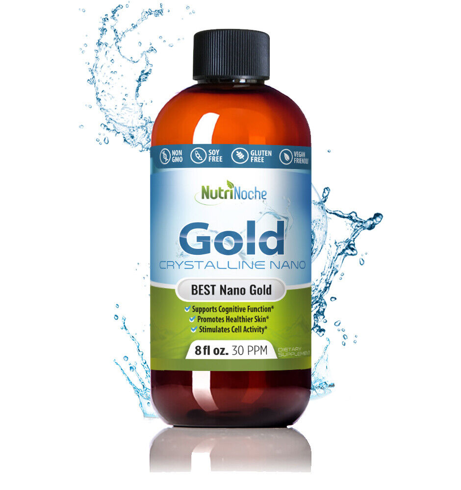The BEST Colloidal Gold - Colloidal Minerals - No Fillers, Additives -NutriNoche