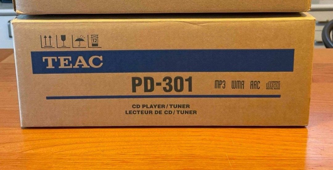 TEAC PD-301-X Black Reference series CD player with wide FM tuner JAPAN [NEW]