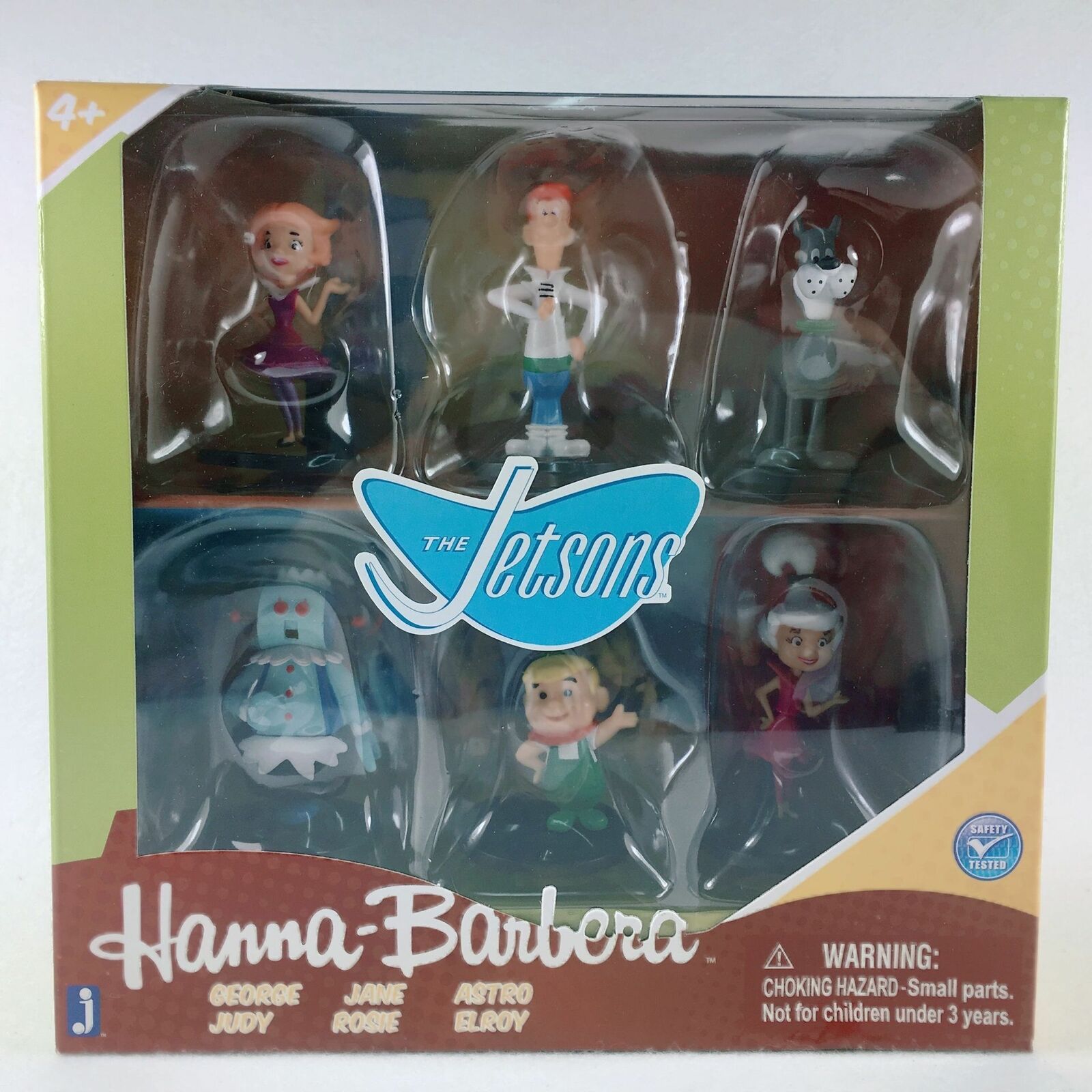 The Jetsons Hanna-Barbera Collector Mini Action Figure 6-Pack By Jazwares